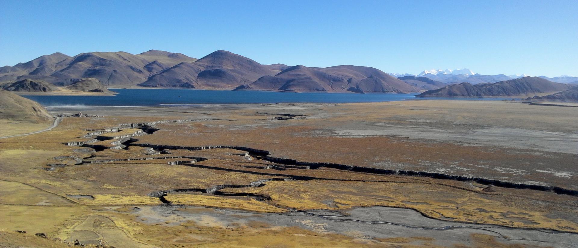View from Samding Monastery
